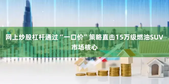 网上炒股杠杆通过“一口价”策略直击15万级燃油SUV市场核心