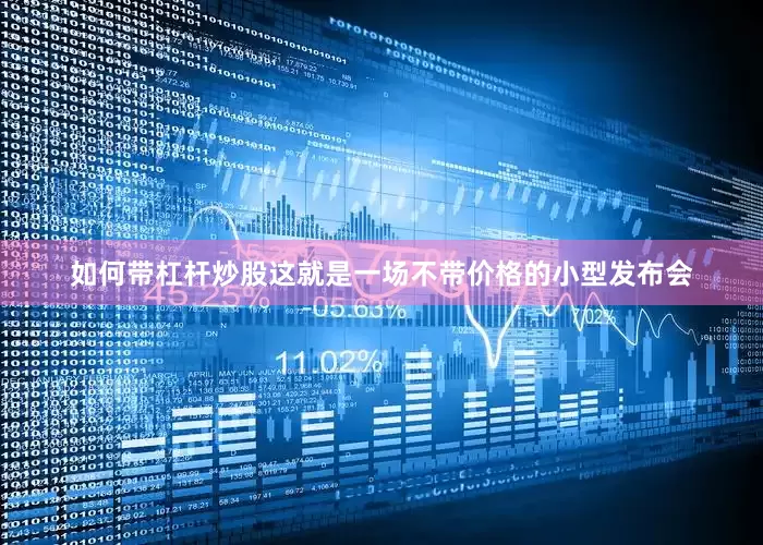 如何带杠杆炒股这就是一场不带价格的小型发布会
